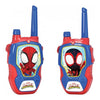 Walkie talkie Simba 203222000 SPIDEY 2,4 GHz portata 100 mt Rosso e Bl