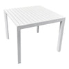 Tavolo da esterno Amicasa LY AT 308 CAROL Bianco opaco