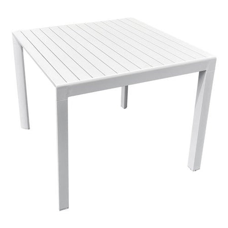 Tavolo da esterno Amicasa LY AT 308 CAROL Bianco opaco