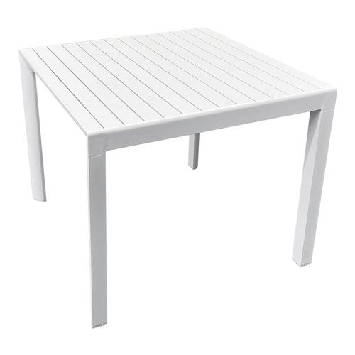 Tavolo da esterno Amicasa LY AT 308 CAROL Bianco opaco