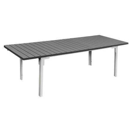 Tavolo da esterno Amicasa SAE 180 TORINO Bianco e Grigio