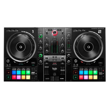 Controller disc jockey Hercules 4780909 DJCONTROL Inpulse T500 Black
