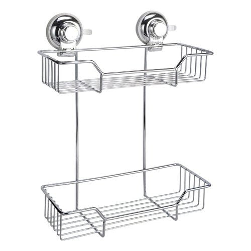 Porta oggetti box doccia Gedy HO19 13 HOT Doppio Cromo