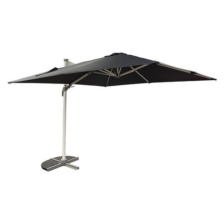 Ombrellone Amicasa LUNA Bianco e Grigio