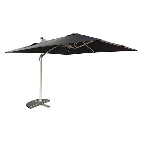 Ombrellone Amicasa LUNA Bianco e Grigio