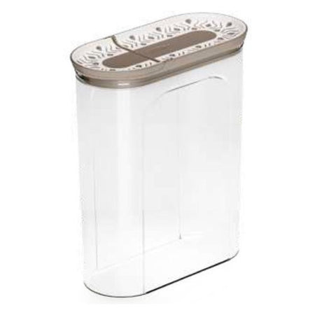 Barattolo Stefanplast 55010 TOSCA portacereali con dosatore Tortora