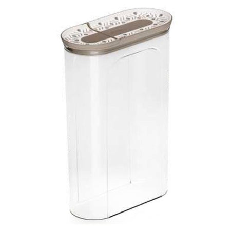 Barattolo Stefanplast 55030 TOSCA portacereali con dosatore Tortora