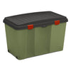 Contenitore Stefanplast 13404 FAMILY BOX Camping con coperchio Verde e
