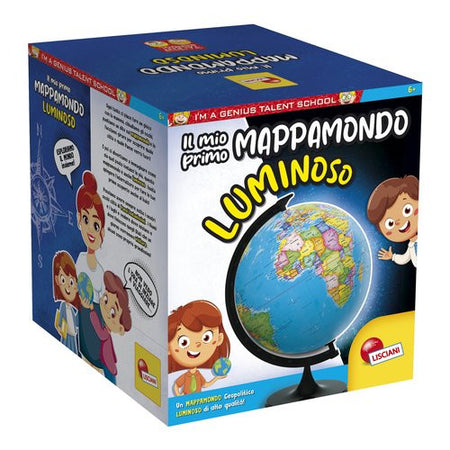 Gioco educativo Lisciani 105519 I'M A GENIUS Il mio primo mappamondo l
