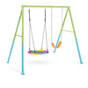 Altalena Intex 44125 1P + dondolo a nido Azzurro e Verde