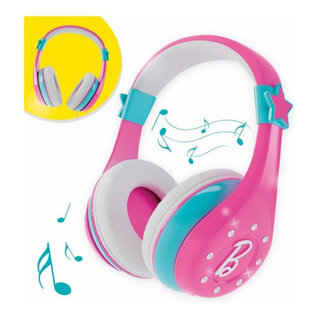 Cuffie microfono bluetooth Lisciani 104451 BARBIE Pink
