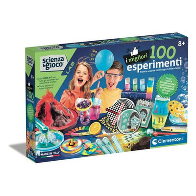Gioco educativo Clementoni 19395 SCIENZA E GIOCO I migliori 100 esperi