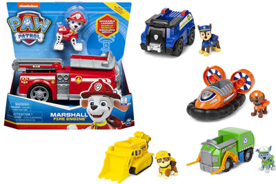 Paw Patrol veicoli con personaggi new