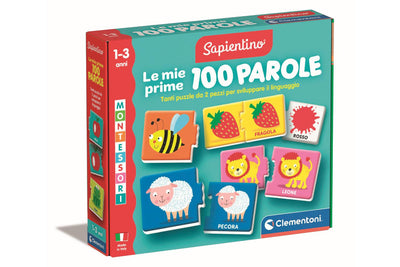 Sapientino Montessori Le mie Prime 100 Parole