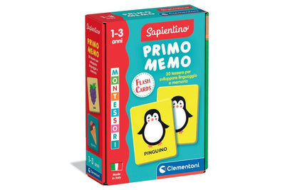 Sapientino Montessori Flashcards Primo Memo