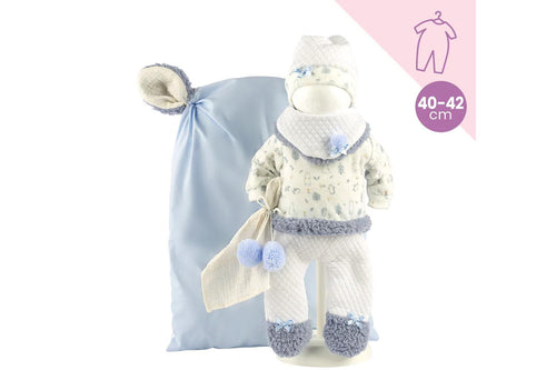 Tutina Bianca fantasia con Cuscino 40cm