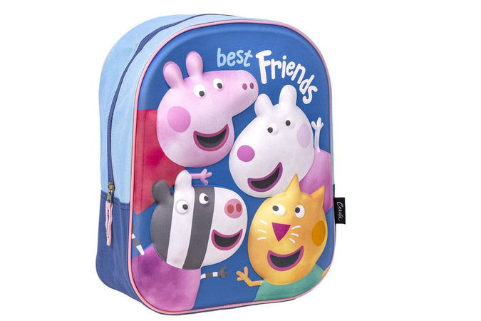 Peppa Pig Zaino Asilo 3D