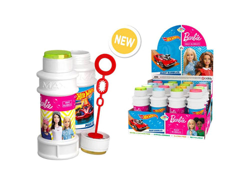Bolle Sapone Maxi Barbie / Hot Wheels 175ml