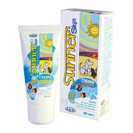 Sunner Skin 40 ml crema con filtro solare cani gatti