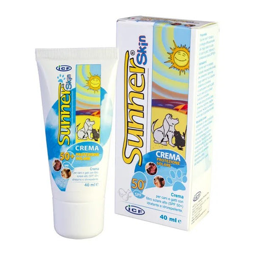 Sunner Skin 40 ml crema con filtro solare cani gatti