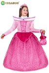 COSTUME CARNEVALE PRINCIPESSA AURORA BAMBINA DA 5 A 11 ANNI - PEGASUS 1570