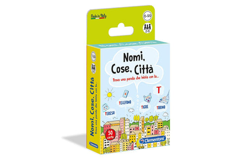 Nomi Cose e Citta' Carte Illustrate