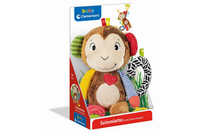 Scimmietta Canta Gioca Impara Baby Clementoni