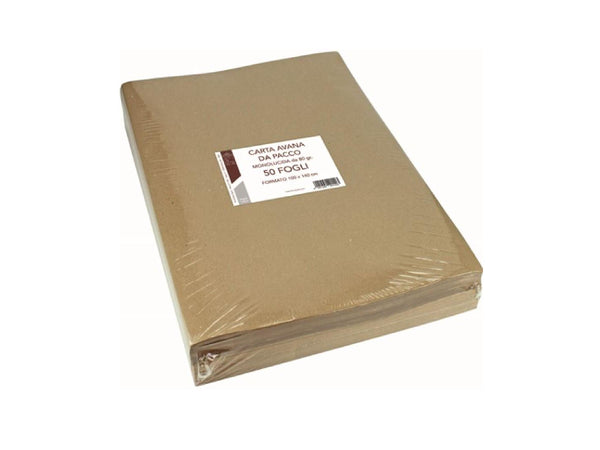 Carta imballo avana 100x140 80gr cf.50