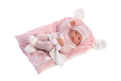 Reborn Vinile Nica Corpo 40cm con Cuscino