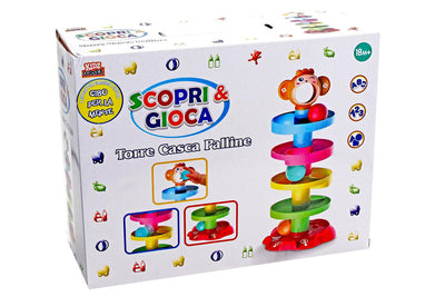 Torre Colorata Scimmietta con Palline