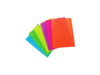 Buste Portadocumenti Fluo con Bottone 24x12 cm 6 pezzi