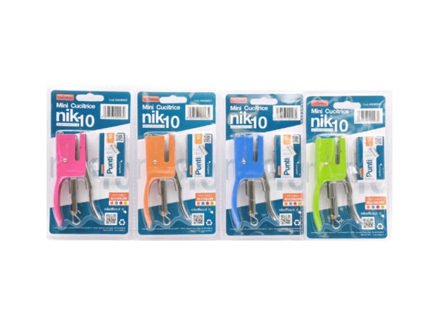 Mini cucitrice a pinza blisterata singola