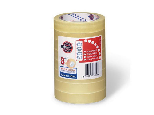 Nastro adesivo eurocel 2000 15x66 mt 10 pezzi
