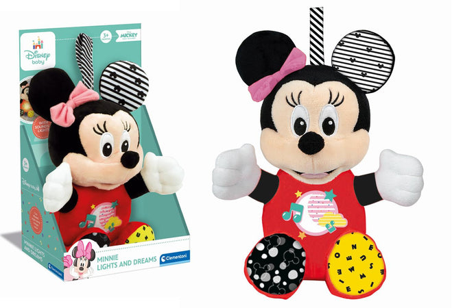 Baby Minnie Peluche con Luce
