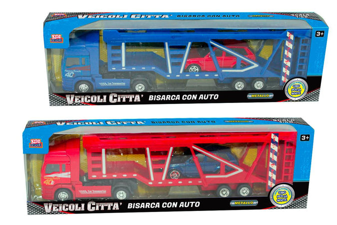 Bisarca con auto die cast frizione