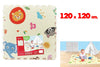 Tappeto Puzzle Festa Animali 120x120