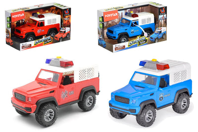 Fuoristrada Police/Pompieri luci suoni