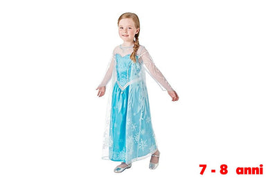 Costume Elsa Deluxe 7-8 anni