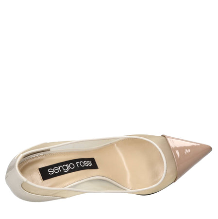 Sergio Rossi Scarpe con Tacco Beige da donna