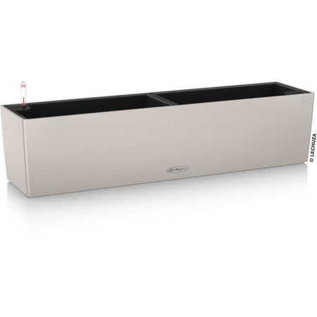 Jardiniere - Balconera colore 80 - Kit completo - Marrone sabbia - 12 L - LECHUZA