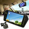 KIT Retromarcia Specchietto Monitor 7 bluetooth mp5 + Telecamera Posteriore