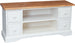 Biscottini Mobile TV Country Biscottini legno massello tiglio bianco anticato piano