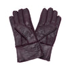 Gloves - Guanti Donna Viola in vero montone Shearling - Pelo Viola