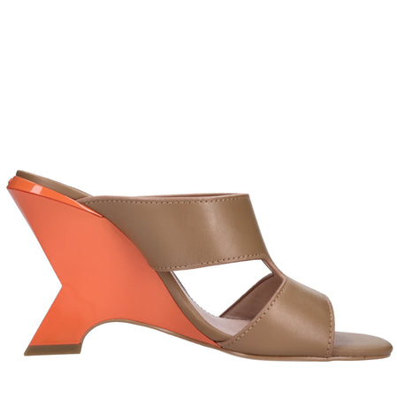 Pinko Scarpe con Tacco Marrone da donna