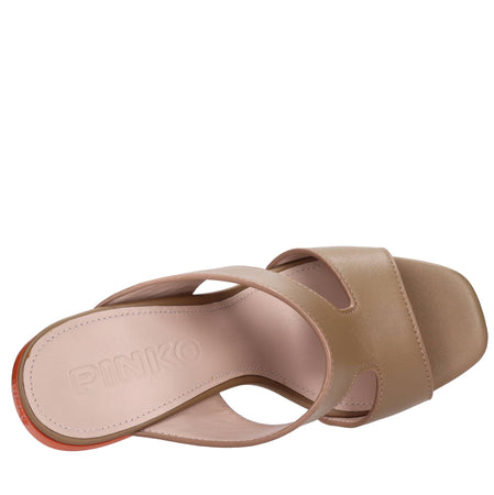 Pinko Scarpe con Tacco Marrone da donna