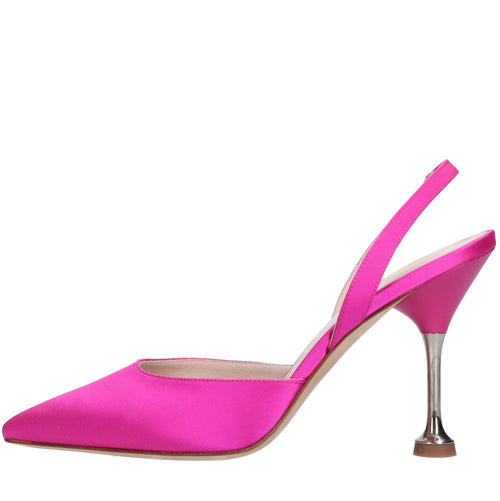 Lella Baldi Scarpe con Tacco Fucsia da donna