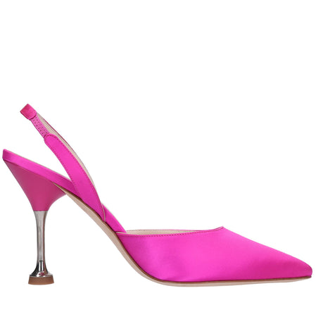 Lella Baldi Scarpe con Tacco Fucsia da donna