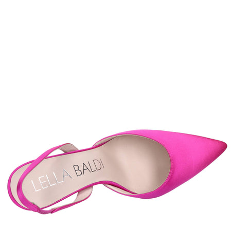 Lella Baldi Scarpe con Tacco Fucsia da donna