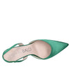 Lella Baldi Scarpe con Tacco Verde da donna