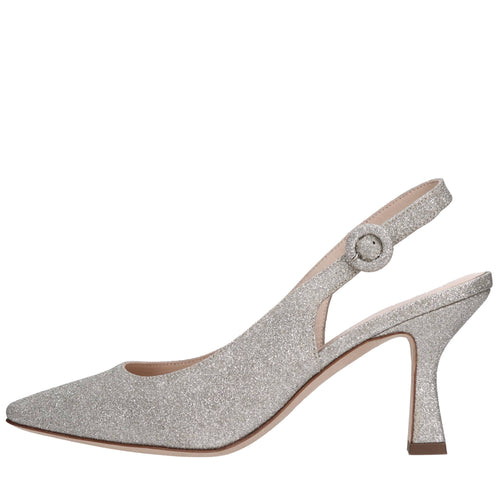 Lella Baldi Scarpe con Tacco Beige da donna